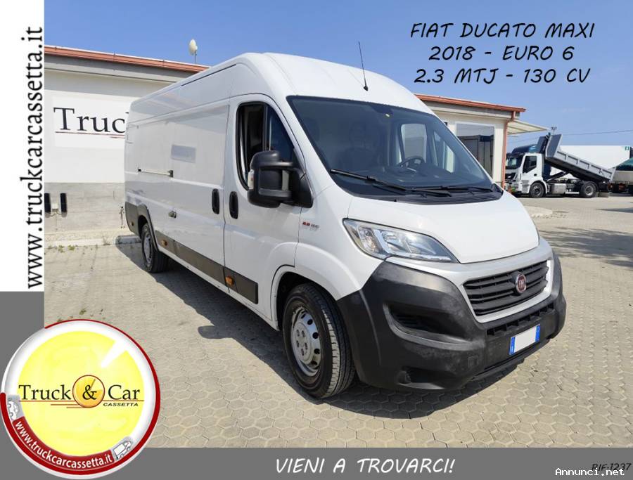 RIF.1237 FIAT DUCATO MAXI – 2018 – FURGONE – 2.3 MTJ 130 CV – EURO 6