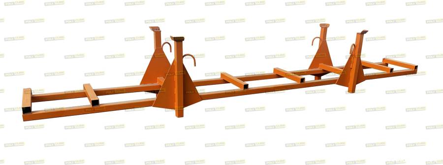 Pallet porta barre