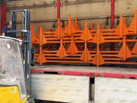 Pallet porta barre