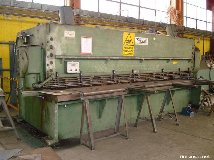 CESOIA A GHIGLIOTTINA MECCANICA COLGAR C 408 4050 X 8