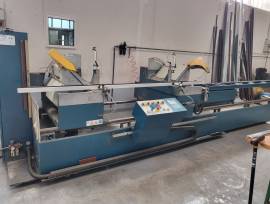 Troncatrice  A Doppia Testa Mecal  Per Alluminio  Automatica 