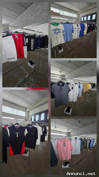 Stock abbigliamento uomo firmato CK / TOMMY HILFIGER