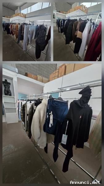 Stock di abbigliamento uomo firmato GUESS
