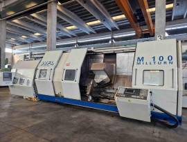 TORNIO PARALLELO A BANCALE INCLINATO MULTITASKING WFL MILL-TURN M 100 X 3000 CNC
