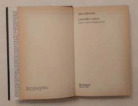 CONTRO SALO’. Vita e morte del Regno del Sud di Bertoldi Silvio Editore: Bompiani, 1984