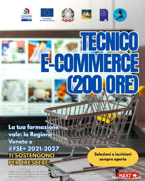 Tirocinio - Tecnico e-commerce