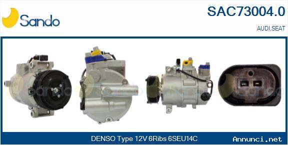 compressore aria condizionata audi a6 c6 4f sando nuovo 4F0260805AA 8E0260805BP