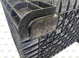 Cassoni o casse pallet in plastica usate