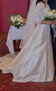 Abito da sposa tg44 colore avorio 