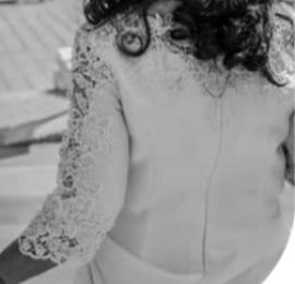 Abito da sposa tg44 colore avorio 