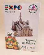 Expo Duomo di Milano Puzzle 3D è composto da 87 pezzi. NUOVO CON CELLOPHANE
