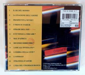 CD Franco Battiato " Unprotected " dal vivo a Lugo di Romagna - Padova - Genova