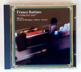 CD Franco Battiato " Unprotected " dal vivo a Lugo di Romagna - Padova - Genova