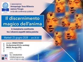 Conferenza IL DISCERNIMENTO MAGICO DELL'ANIMA (A.T.M.-sezione Perugia)