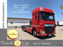 RIF.1133 DAF XF 106.510 FAN – 2016 – 3 ASSI PORTACONTAINER – FULL PNEUMATICA – EURO 6 RIF.1133 DAF XF 106.510 FAN – 2016 – 3 ASSI PORTACONTAINER – FULL PNEUMATICA – EURO 6