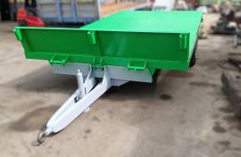 carrello portaballoni con frenatura idraulica