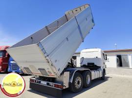 SCANIA 144 L 530 – 1999 – CASSONE RIBALTABILE TRILATERALE – EURO 2 SCANIA 144 L 530 – 1999 – CASSONE RIBALTABILE TRILATERALE – EURO 2