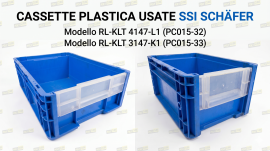 Cassette Plastica SSI SCHÄFER Usate con Apertura Frontale (2 Misure)