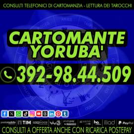 Il Cartomante Yorubà sarà in grado di analizzare la tua vita e darti i migliori consigli che stai ce Il Cartomante Yorubà sarà in grado di analizzare la tua vita e darti i migliori consigli che stai ce