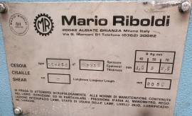 CESOIA MARIO RIBOLDI 2500 X 3 /4 CESOIA MARIO RIBOLDI 2500 X 3 /4