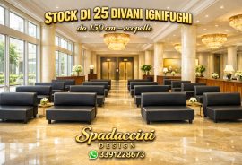 DIVANI IGNIFUGHI A 3 POSTI- AFFARONE