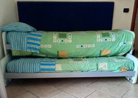 Letto singolo con secondo letto estraibile 