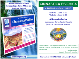 GINNASTICA PSICHICA (ciclo di incontri a TORINO)