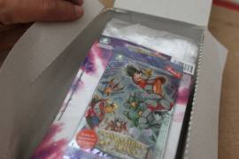 CARD GAME I CAVALIERI DELLO ZODIACO SERIE 1 GIOCHI PREZIOSI box 11 BUSTE