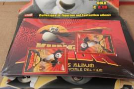 Album figurine KUNG FU PANDA GEDIS e PELUCHE BOOK COLLECTION DA EDICOLA