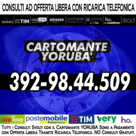 Studio di Cartomanzia del Cartomante Yoruba. Puoi chiamare per 1 consulto telefonico di Cartomanzia