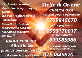 centro di cartomanzia professionale...CHIAMA 899585986 oppure postepay 075/9845670