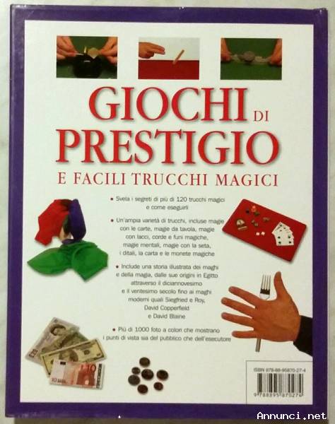 Giochi di prestigio e facili trucchi di magia di Nicholas Einhorn Editore: Dix, 2012 nuovo
