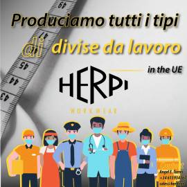 Produciamo tutti i tipi di divise da lavoro nell'UE