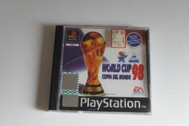 GIOCO CD ROM World CUP 98 (Sony PlayStation 1 PS1 1998) COMPLETO DI MANUALE USATO