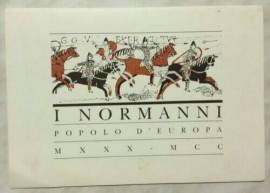 Mostra. I Normanni. Popolo d'Europa Roma Filatelico 28.1.1994 blocco annullo