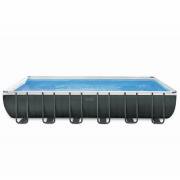 Piscina fuori terra Intex Frame rettangolare grande 732x366x132