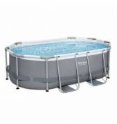 Piscina fuori terra rettangolare Bestway 5614A Power Steel Frame 305x200x84 cm