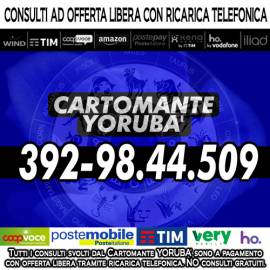 Consulto telefonico di Cartomanzia con offerta - Studio di Cartomanzia del Cartomante YORUBA'