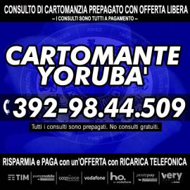 Il Cartomante YORUBA' è professionista dell'occulto da quasi 30 anni