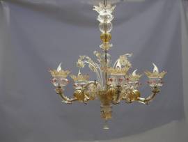 Lampadario vetro Artistico"Murano" al costo di produzione