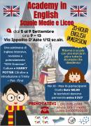 ACADEMY IN ENGLISH MEDIE E LICEO - 5-9 SETT. 20-H ENGLISH IMMERSION GENOVA