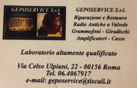 RIPARAZIONE GIRADISCHI APPARECCHI VINTAGE ROMA