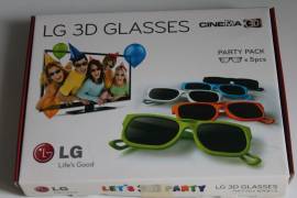 OCCHIALI / GLASSES - PARTY PACK FOR LG CINEMA 3D - AG-F315 - 4 Paia Occhiali