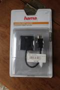 Connettore video Adattatore HDMI-VGA Nero Hama 00054569