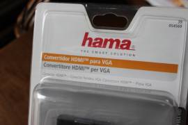 Connettore video Adattatore HDMI-VGA Nero Hama 00054569