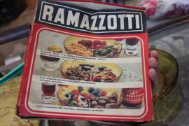 Vassoio Invito Amaro Ramazzotti Originale con Scatola Vintage Anni 70