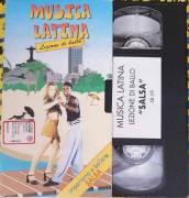 VHS MUSICA LATINA LEZIONE DI BALLO IMPARIAMO A BALLARE SALSA 
