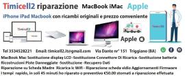 riparazioni su qualsiasi modello e generazione di APPLE MacBook Mac