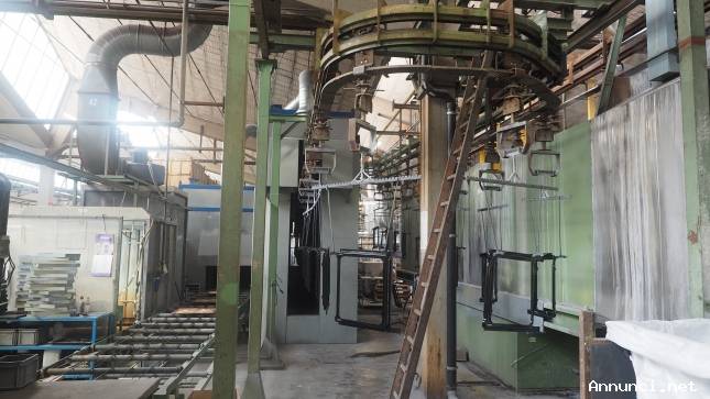 LINEA DI SMALTATURA AD UMIDO, 2 MANI, UNA COTTURA COMPLETA