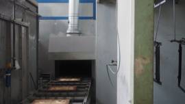 LINEA DI SMALTATURA AD UMIDO, 2 MANI, UNA COTTURA COMPLETA